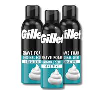 Classic Sensitive Skin Shaving Foam, 200ml - Pack of 3 for Gentle and Effective Shaving with Soothing Formula to Prevent Irritation and Ensure a Smooth, Comfortable Shave Every Time
