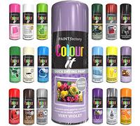 Classic Signature - 1 x All Purpose Very Violet Aerosol Spray Paint 400ml Quick Drying Spray,Fast Dry and Excellent Coverage for Metal, Wood, Plastic and More