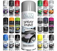 Classic Signature - 1 x Auto Extreme Grey Primer Spray Paint 250ml, Professional Quality, Perfect Finish for Cars, Bikes,Vans, Metal, Wood