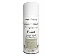 Classic Signature - 1 x Chalk Finish Chalk White Spray Paint 400ml - Aerosol Furniture Spray Paint Smooth Touch Matt FinishHome and Office