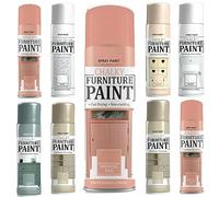 Classic Signature - 1 x Chalk Finish Oriental Pink Paint 400ml- 151 - Aerosol Furniture Spray Paint Smooth Touch Matt Finish Home and Office