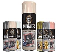 Classic Signature - 1 x Metallic Champaign Spray Paint 400ml Multi-Purpose Use, Spray for Metal and Wooden Furniture, Ornaments, Decorative Items and Much More for Interior & Exterior
