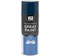 Classic Signature - 151 Multi Purpose Spray Paint 400ml for Metal, Wood, Plastic, Walls - Aerosol Spray with Perfect Finish (6 x Pack, Blue Gloss)