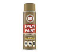Classic Signature - 3 x Metallic Gold Spray Paint 200ml -151- Multi-Purpose Use, Spray for Metal and Wooden Furniture, Ornaments, Decorative Items for Interior & Exterior