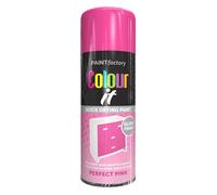 Classic Signature - 4 x All Purpose Perfect Pink Aerosol Spray Paint 400ml Quick Drying Spray,Fast Dry and Excellent Coverage for Metal, Wood, Plastic and More