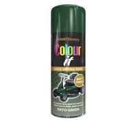 Classic Signature - 6 x All Purpose Nato Green Aerosol Spray Paint 400ml Quick Drying Spray,Fast Dry and Excellent Coverage for Metal, Wood, Plastic and More