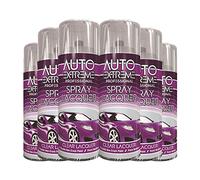 Classic Signature - 6 x Auto Extreme Clear Lacquer Spray Paint 400ml Professional Quality, Perfect Finish for Cars, Bikes,Vans, Metal, Wood