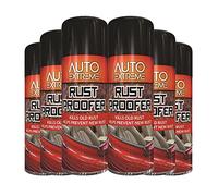 Classic Signature - 6 x Auto Extreme Rust Proofer Spray Paint 400ml Professional Quality, Perfect Finish for Cars, Bikes,Vans, Metal, Wood