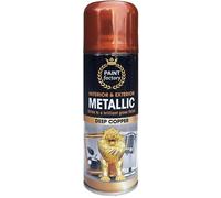Classic Signature - 9 x Metallic Deep Copper Spray Paint 200ml - Multi-Purpose Use, Spray for Metal and Wooden Furniture, Ornaments, Decorative Items and Much More for Interior & Exterior