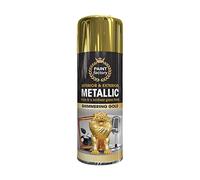 Classic Signature - 9 x Metallic Shimmering Gold Spray Paint 400ml Multi-Purpose Use, Spray for Metal and Wooden Furniture, Ornaments, Decorative Items and Much More for Interior & Exterior