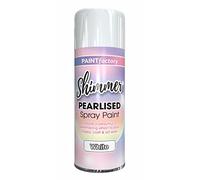 Classic Signature 9 x Pearlised Shimmer White Spray Paint 400ml Spray Paint in variety of colors White Pink Silver Lilac,Arts Crafts