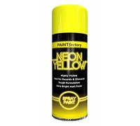 Classic Signature - 9 x Yellow Neon Spray Paint 400ml Fluorescent Bright Aerosol Extra Bright Graffiti (Banksey) Paint Assorted Colour