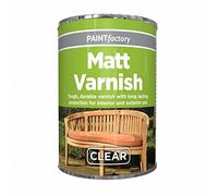 Classic Signature - All Purpose Tin Paint 300ml Quick and Fast Drying and Excellent Coverage for Metal, Wood, Plastic and More for Interiro and Exterior (1 x Pack, VARNISH MATT)