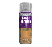 Classic Signature - Varnish Spray 400ml Professional Finish Clear Gloss, MATT ,Yacht, Polythrine Finish Spray Wood Color Paint Long Lasting Protection (3 x Pack, Yacht Varnish)