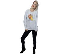 Classic Simba Timon & Pumba Heather Sweatshirt The Lion King Grey L