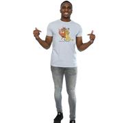 Classic Simba Timon & Pumba Heather T-Shirt The Lion King Grey M