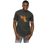 Classic Simba Timon & Pumba Heather T-Shirt The Lion King Mid Grey S