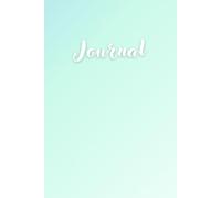 Classic Simple Lined Notebook Journal - Clean Minimal Notebook for Thoughts, Notes & Planning | Teal Blue Notebook | Sky Blue | 6"x9" 150 pages: ... Everyday Writing: Birthday Gift Mother's Day