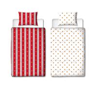 Manchester United Classic 10.5 Tog Single Coverless Duvet and Pillowcase Set Red