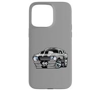 Classic Sixties Muscle Car Hotrod Cartoon Illustration Case for iPhone 15 Pro Max