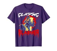 Classic Slasher Killer T-Shirt, Men, Purple, X-Large