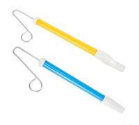 Classic Slide Whistle Instrument with Smooth Sliding Mechanism and Clear Loud Sound, Made from Plastic and Stainless Steel (Purple)