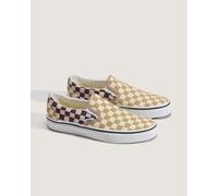 Classic Slip Ons Beige/Purple