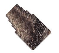 Classic Snake Skin Car Air Freshener Cards for Women Men 4 Pack Cute Car Accessories Long Lasting Scent Car Diffuser Hanging Auto Aromatherapy Tablets Car Fresheners Gifts