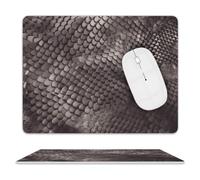 Classic Snake Skin Leather Mouse Pad Mouse Mat