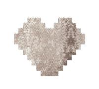 Classic Snake Skin Print Building Brick Puzzles, Family Keepsake Romantic Home Decor Anniversary Birthday Gifts