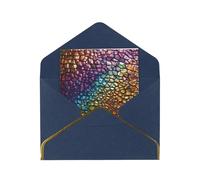 Classic Snake Skin Print Greeting Card Paper, Half Fold To Cards For Birthday, Wedding, Party.