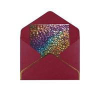 Classic Snake Skin Print Greeting Card Paper, Half Fold To Cards For Birthday, Wedding, Party.