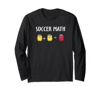 Classic Soccer Player Math Long Sleeve T-Shirt