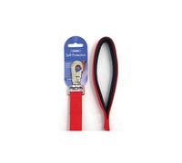 Classic Soft Protection Red Dog Lead - 25mm x 102cm