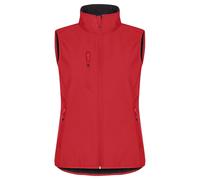 Classic Softshell Body Warmer Clique Red XXL