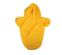 Classic Solid Color Dog Jacket, All-Season Hoodie & Coat for Small Medium Large Dogs from S to 9XL, Warm Outfit for Labrador French Bulldog Yorkshire(Yellow,8XL 27.6KG-31.5KG)