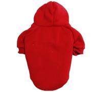 Classic Solid Color Dog Jacket, All-Season Hoodie & Coat for Small Medium Large Dogs from S to 9XL, Warm Outfit for Labrador French Bulldog Yorkshire(Red,5XL 14.1KG-18KG)