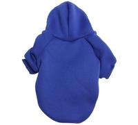 Classic Solid Color Dog Jacket, All-Season Hoodie & Coat for Small Medium Large Dogs from S to 9XL, Warm Outfit for Labrador French Bulldog Yorkshire(Blue,5XL 14.1KG-18KG)