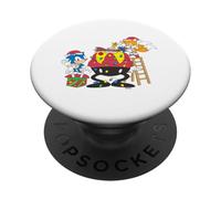 Classic Sonic Christmas Collection - Holiday Artwork PopSockets Adhesive PopGrip