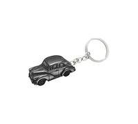 classic sport car Morris Minor 2 Door Saloon ref160 car key ring classic car Pewter effect