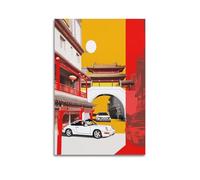Classic Sport Car Poster 911 930 in China Illustrations Decorative Painting Canvas Modern Art Picture 24x36inch(60x90cm)