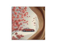 Classic Sports Car Poster Wood 911 901 Supercar Inspiration Decorative Painting Canvas Modern Art Picture 20x20inch(50x50cm)
