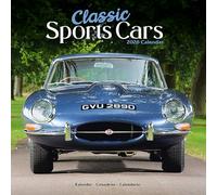 Classic Sports Cars 2026 Calendar | Square Wall Calendar | Car Enthusiast Gift | Plastic Free Packaging | by Avonside Publishing