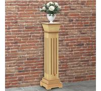 Classic Square Pillar Plant Stand Outdoor Display Shelf Multi Colours vidaXL