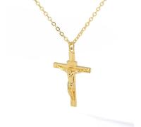 Classic Stainless Steel Pendant Necklaces for Women Men Plating Non Fading Church Metal Necklace Attractive design
