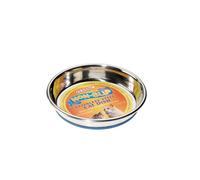 Classic Stainless Steel Shallow Cat Dish - Superdish - 250ml - 13.5cm