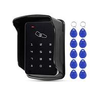 Classic standalone RFID keypad Access Control System, 1,000-user Capacity, 125 kHz EM Card Reader, Dual authentication (PIN + Card), and Built-in doorbell Button. (T22+10ID)