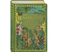 Classic Story Book Wild Jungle Birthday Card - Inspired by Vintage Novels
