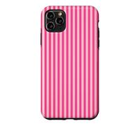 Classic Striped Light Pink and Hot Pink Classic Lines vibes Case for iPhone 11 Pro Max