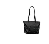 Classic Style Classic Black Waterproof Nylon Cloth Lady Totes Bag Women's Top-handle Purse Handbag Female Single Shoulder Bag, Black1, 28cm(Length) x 15cm(Height) x 11cm(Deep)
